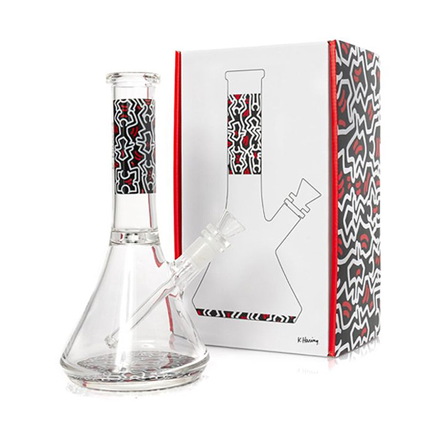 K.Haring Water Pipe with classic K.Haring packaging.
