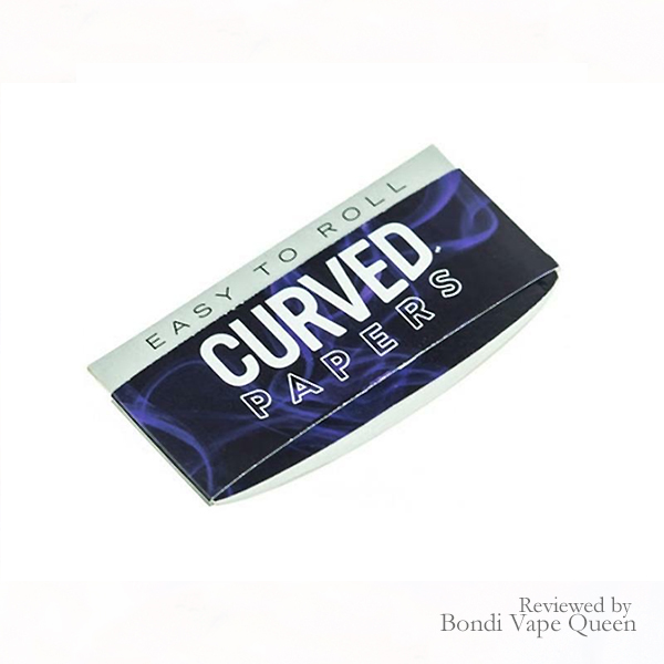 Curved Lights 1 1/4 Size Rolling Paper with Curved Rolling Edge