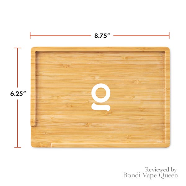 ongrok wood bamboo rolling tray dimensions
